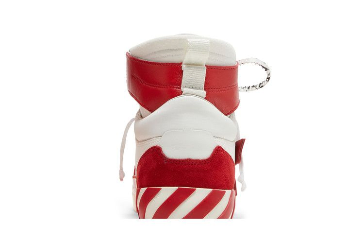 Кроссовки Off-White Vulc Sneaker High 'White Red'