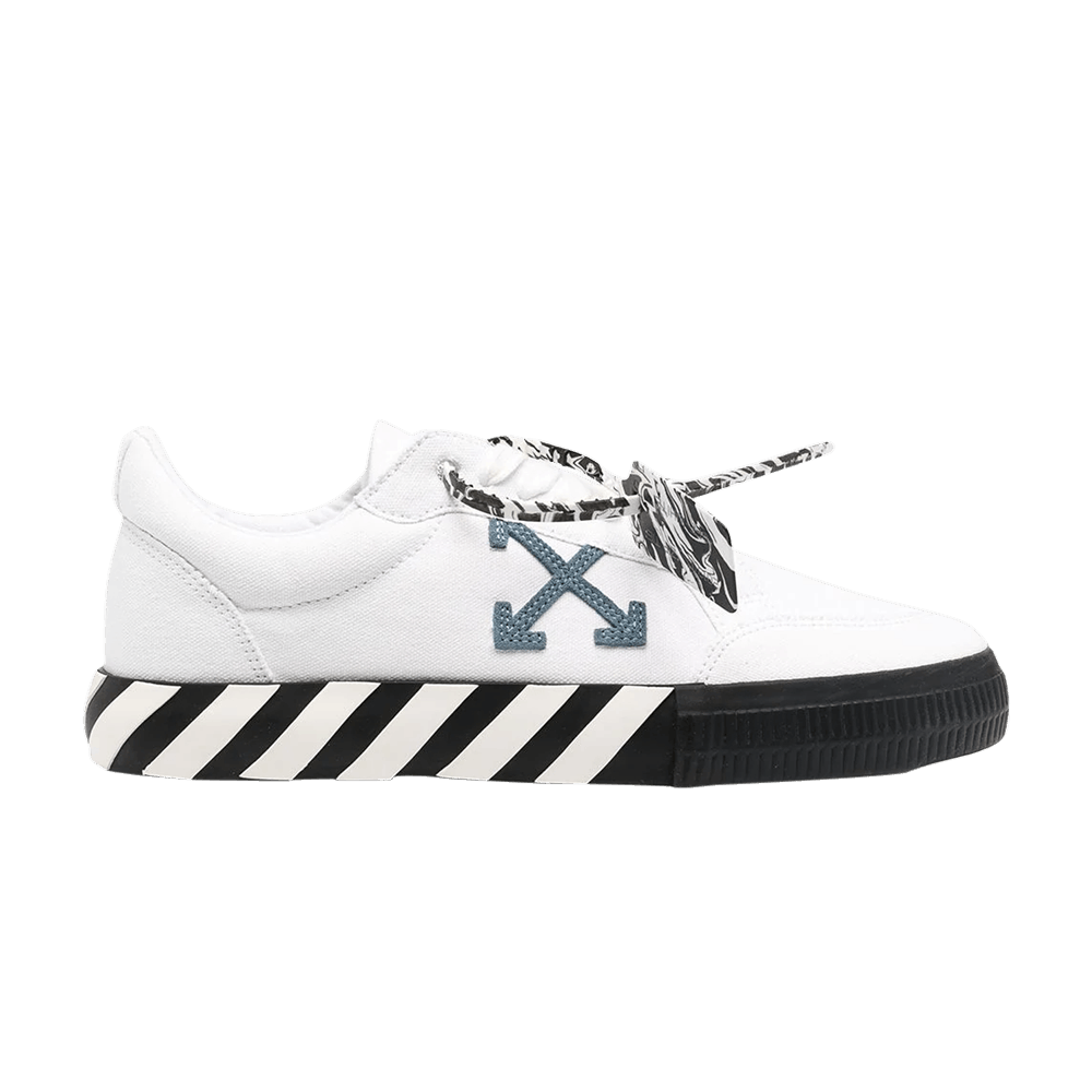 Кроссовки Off-White Vulc Sneaker 'White Black Light Blue' 2020