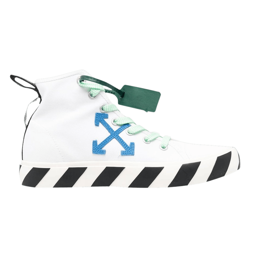 Кроссовки Off-White Vulc Sneaker Mid 'White Navy'