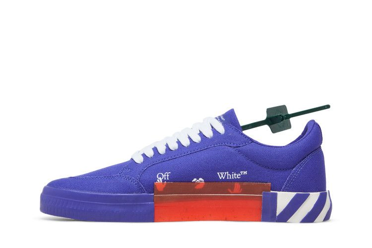Кроссовки Off-White Vulc Sneaker 'Ultra Violet Yellow'