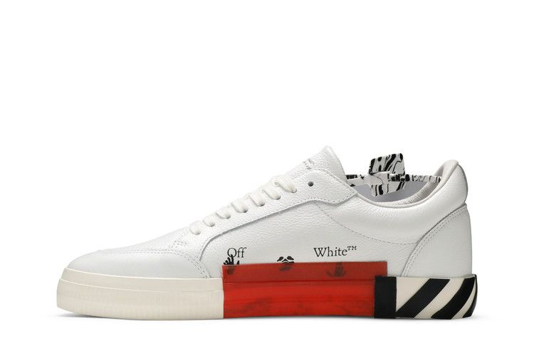 Кроссовки Off-White Vulc Sneaker 'White Blue'