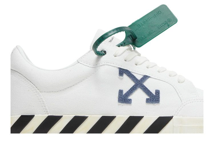 Кроссовки Off-White Vulc Sneaker 'White Blue'