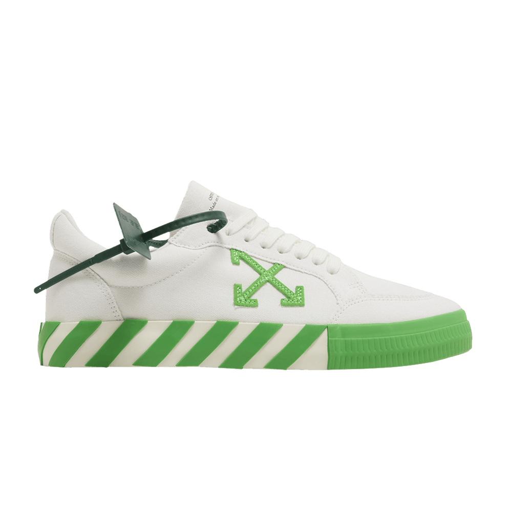 Кроссовки Off-White Vulc Sneaker 'White Fluo Green'