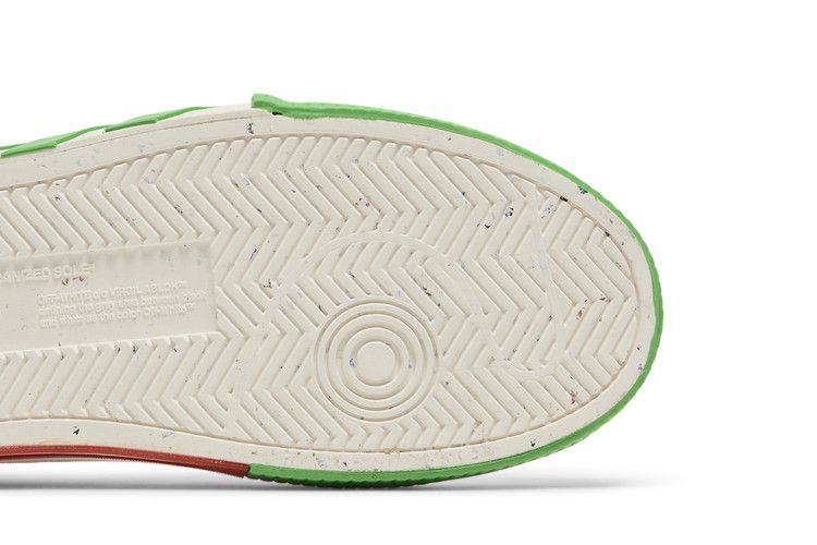 Кроссовки Off-White Vulc Sneaker 'White Fluo Green'