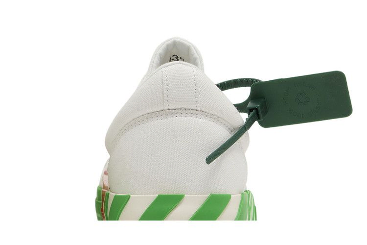 Кроссовки Off-White Vulc Sneaker 'White Fluo Green'