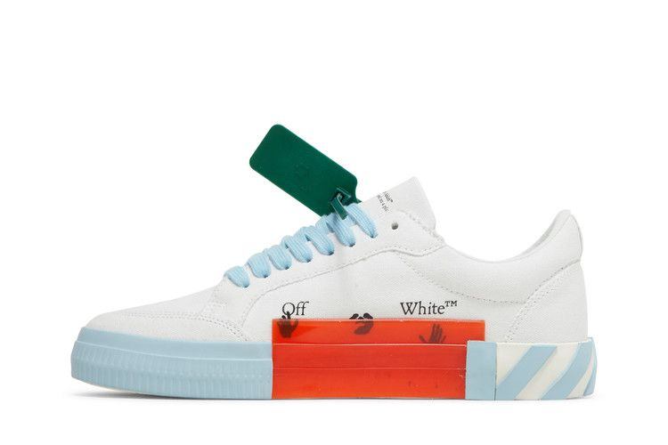 Кроссовки Off-White Vulc Sneaker 'White Light Blue'