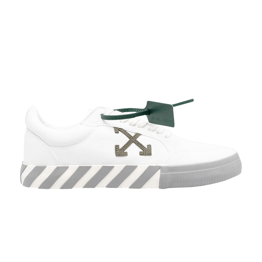 Кроссовки Off-White Vulc Sneaker 'White Military Green'