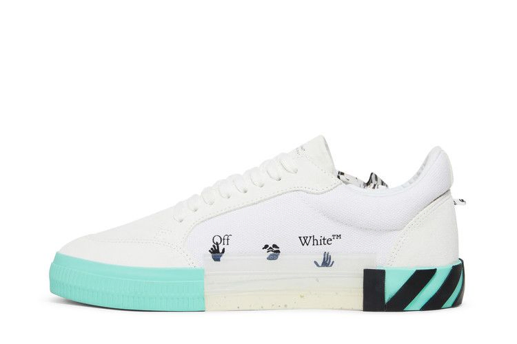 Кроссовки Off-White Vulc Sneaker 'White Mint Green'
