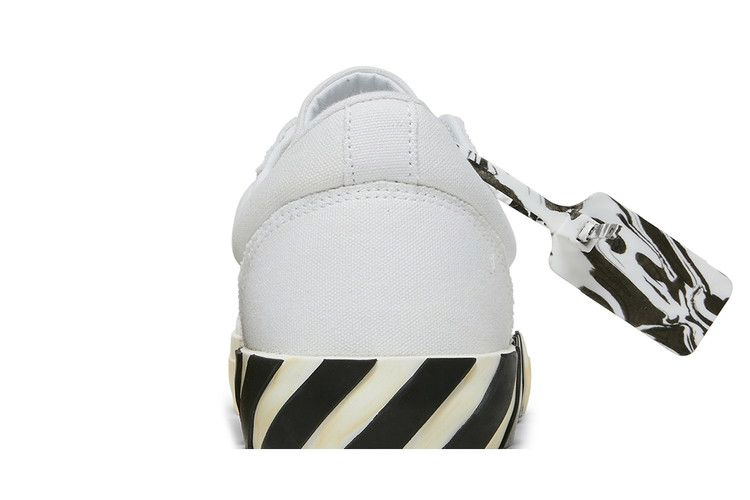 Кроссовки Off-White Vulc Sneaker 'White Navy Blue' 2021