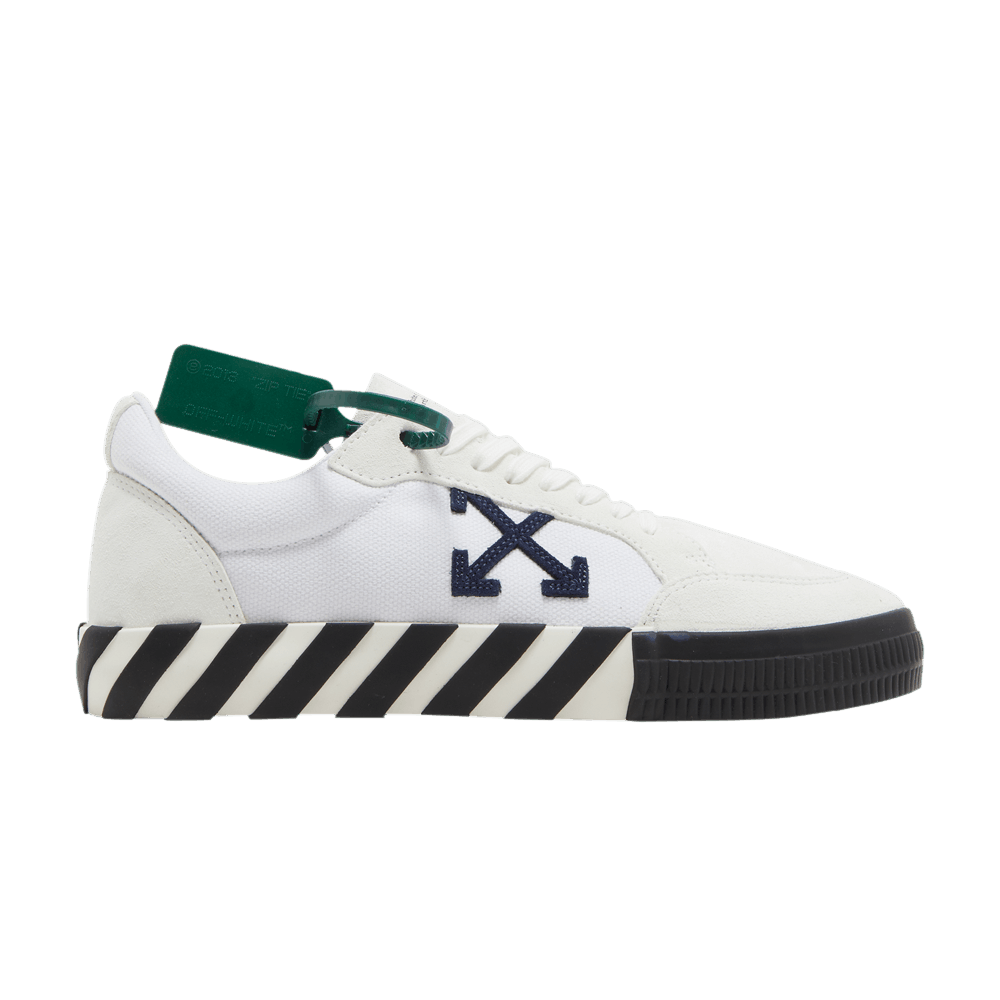 Кроссовки Off-White Vulc Sneaker 'White Navy Blue'
