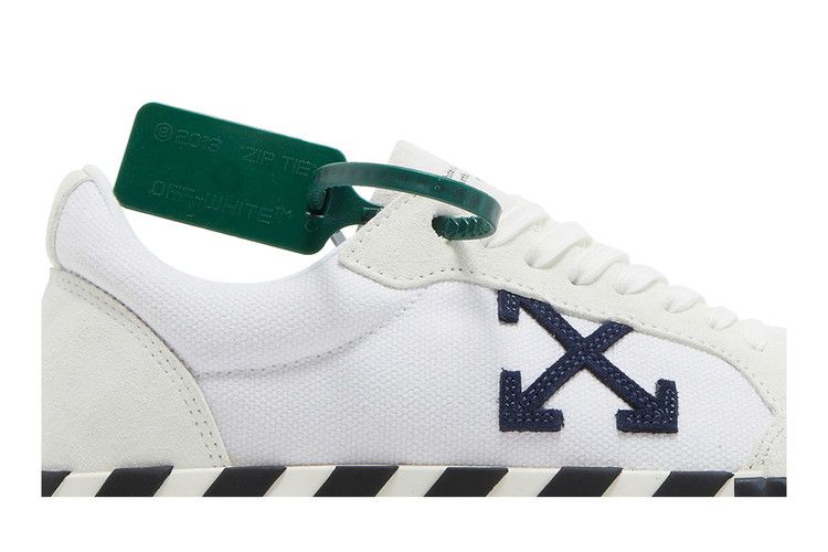 Кроссовки Off-White Vulc Sneaker 'White Navy Blue'