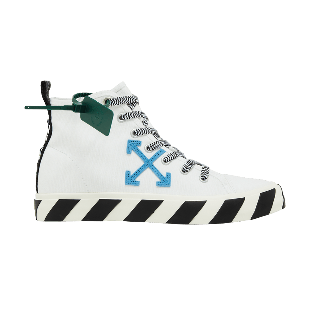 Кроссовки Off-White Vulcanized Mid 'White Blue'
