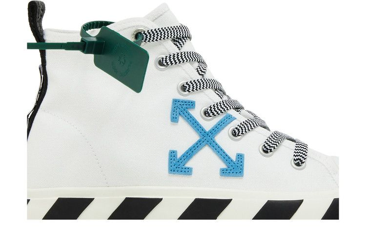 Кроссовки Off-White Vulcanized Mid 'White Blue'
