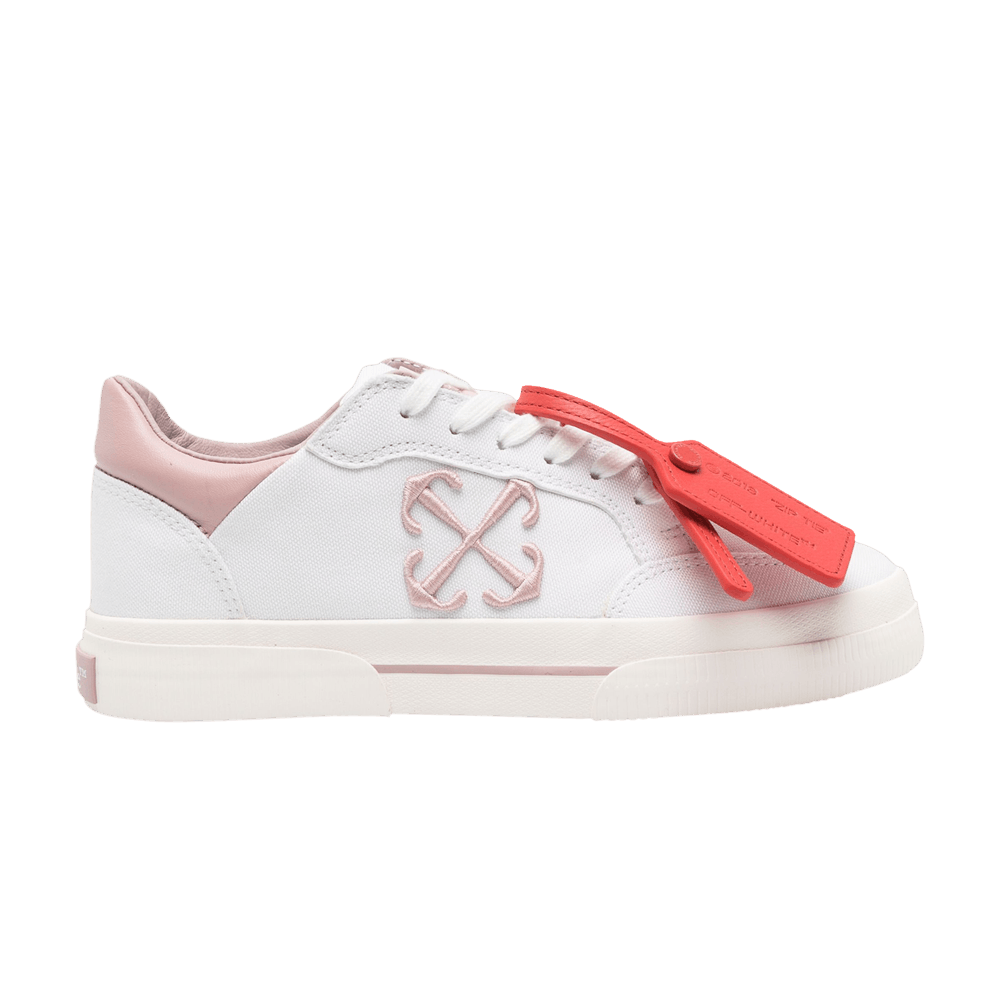 Кроссовки Off-White Wmns New Low Vulcanized 'White Light Pink'