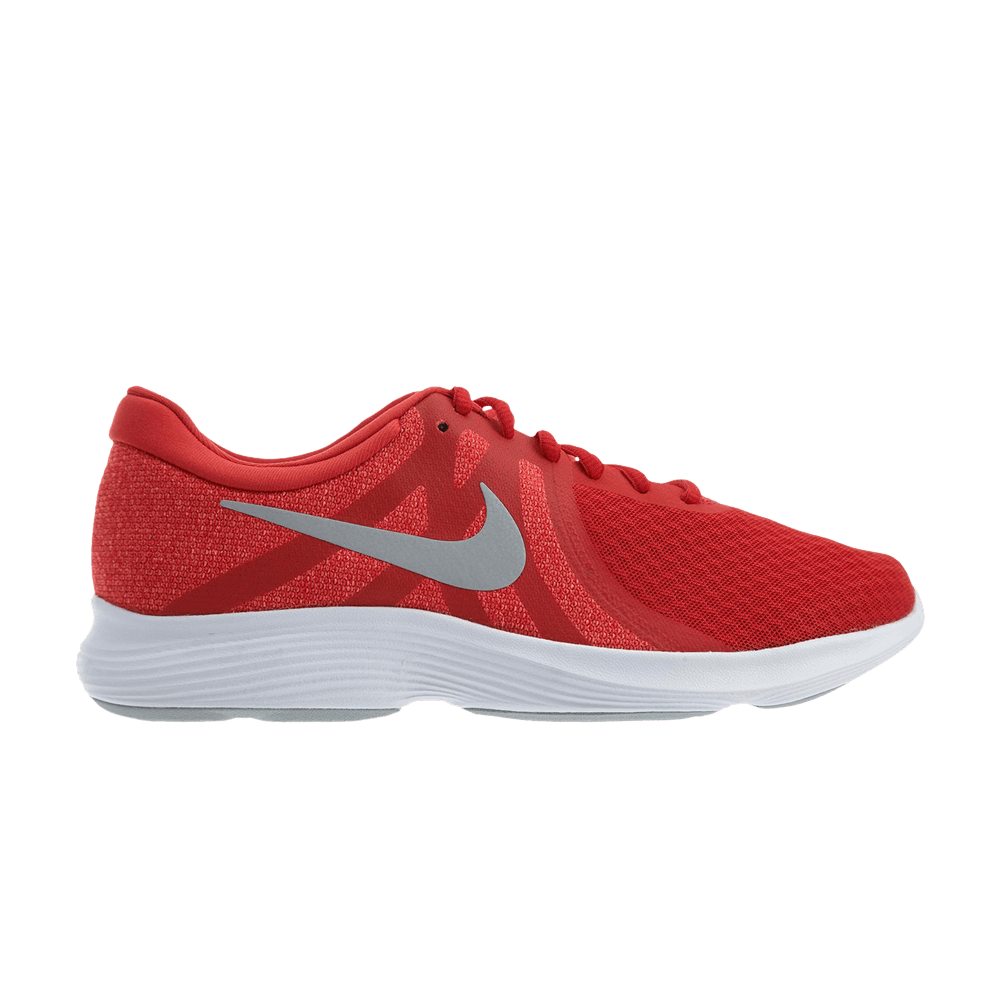 Кроссовки Nike Revolution 4 'University Red Wolf Grey'