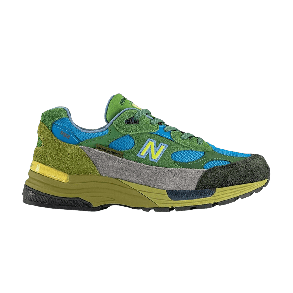 Кроссовки Salehe Bembury x New Balance 992 Made in USA 'Green'
