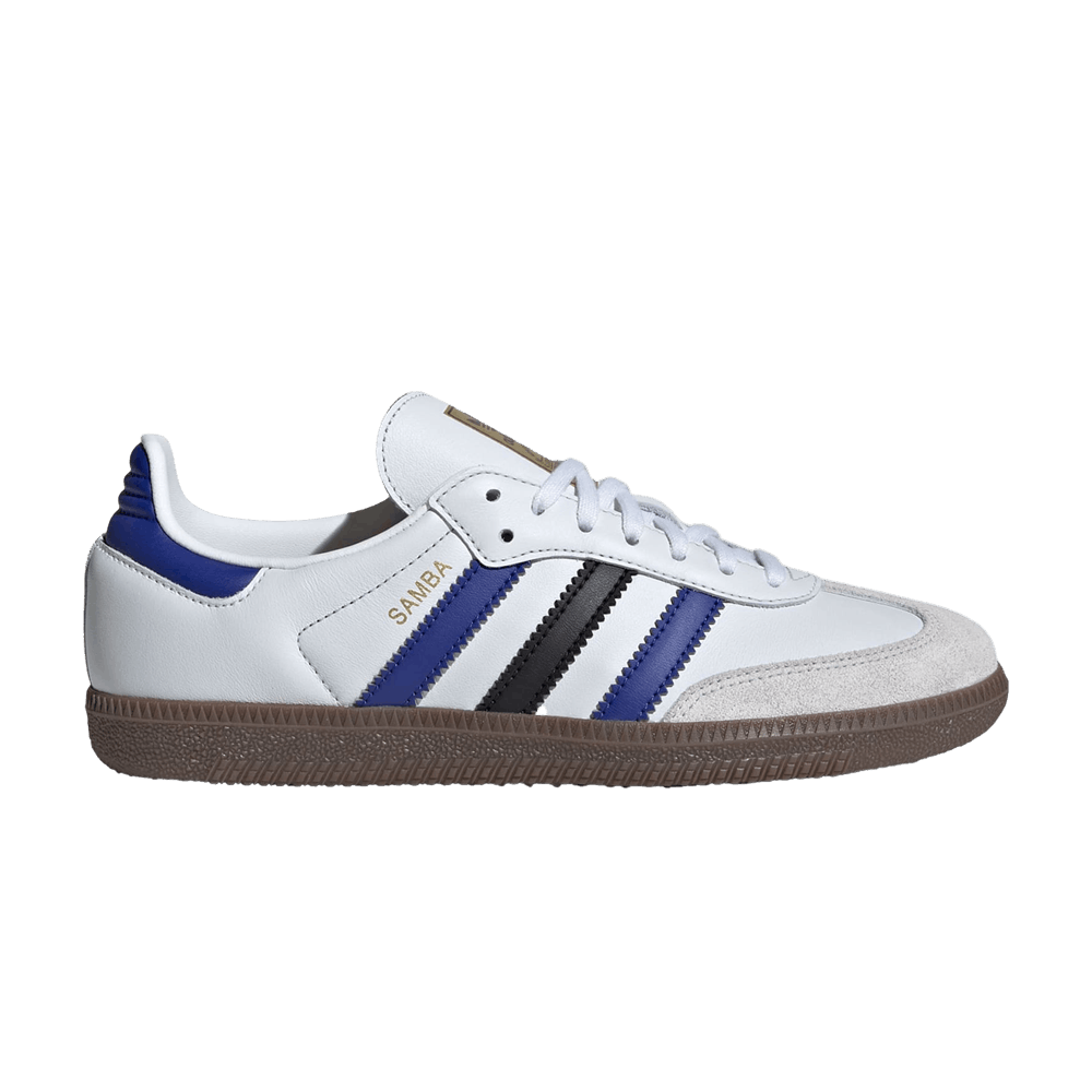 Кроссовки adidas Samba OG J 'White Active Blue Black'