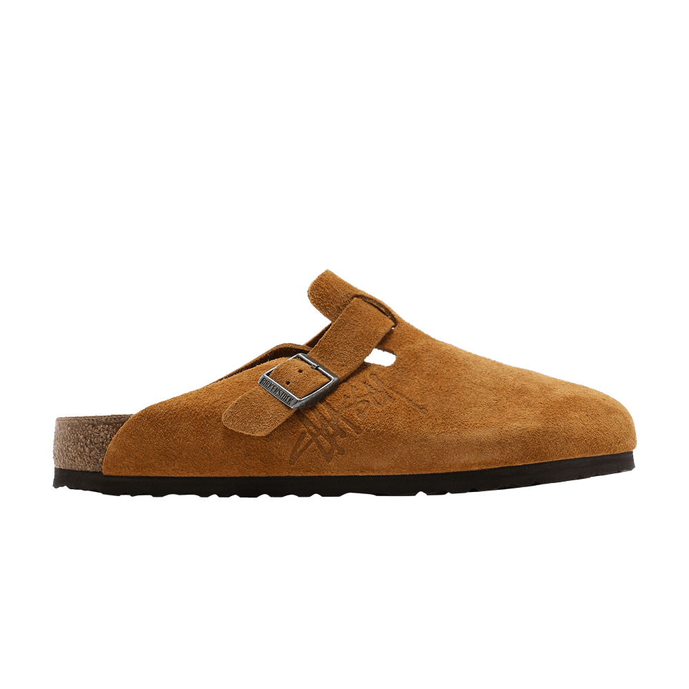 Кроссовки Birkenstock Stussy x Boston Shaggy 'Caramel'