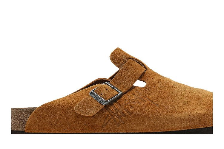 Кроссовки Birkenstock Stussy x Boston Shaggy 'Caramel'