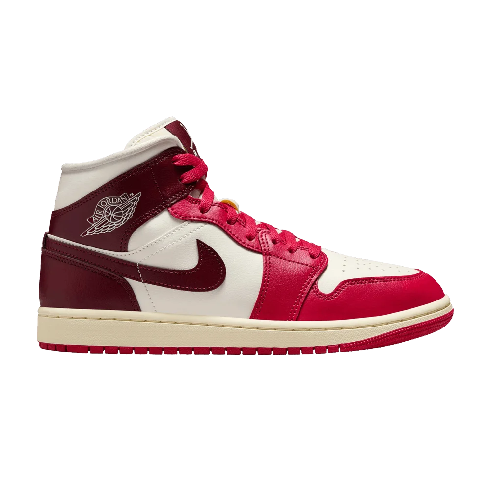Кроссовки Wmns Air Jordan 1 Mid 'Mystic Hibiscus'