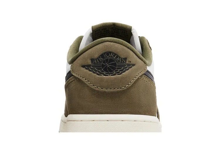Кроссовки Air Jordan 1 Low GS 'Medium Olive'