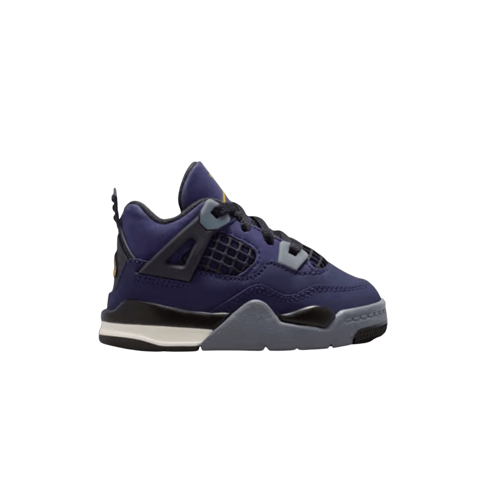 Кроссовки Air Jordan 4 Retro TD 'Lakers'