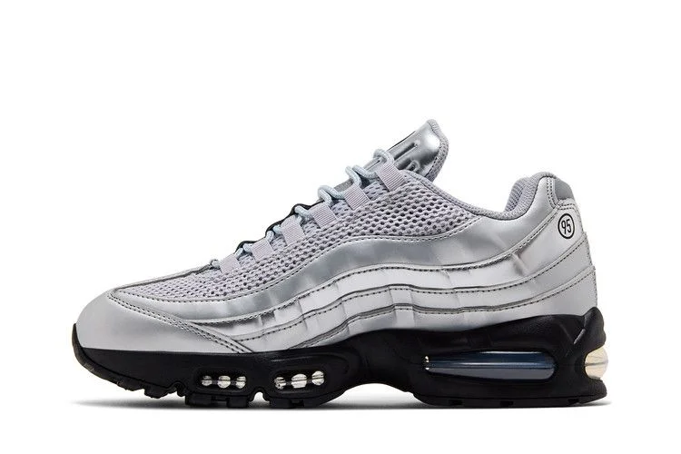 Кроссовки Nike Air Max 95 SE 'Big Bubble - Total 90 Metallic Silver'