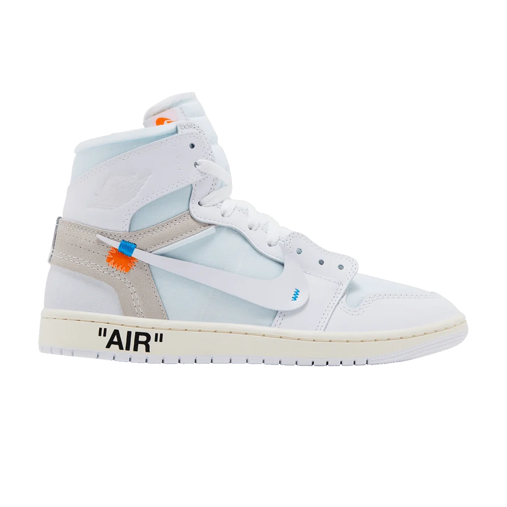 Кроссовки Virgil Abloh Archive x Air Jordan 1 Retro High OG 'Alaska'