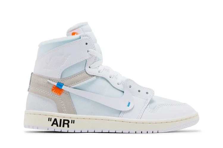 Кроссовки Virgil Abloh Archive x Air Jordan 1 Retro High OG 'Alaska'