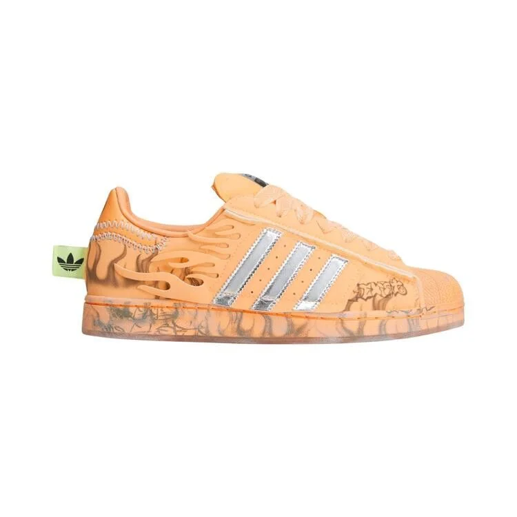 Кроссовки Hellstar x adidas Superstar 'Hazy Orange'