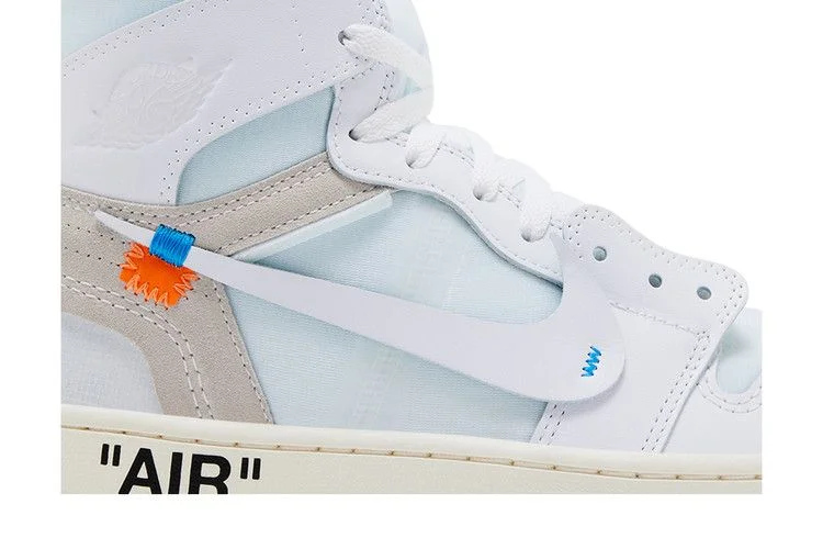 Кроссовки Virgil Abloh Archive x Air Jordan 1 Retro High OG 'Alaska'