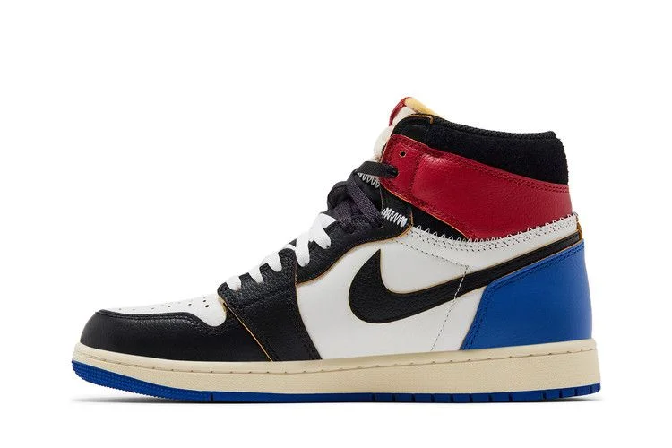 Кроссовки Fragment Design x Union LA x Air Jordan 1 Retro High OG 'Varsity Red'
