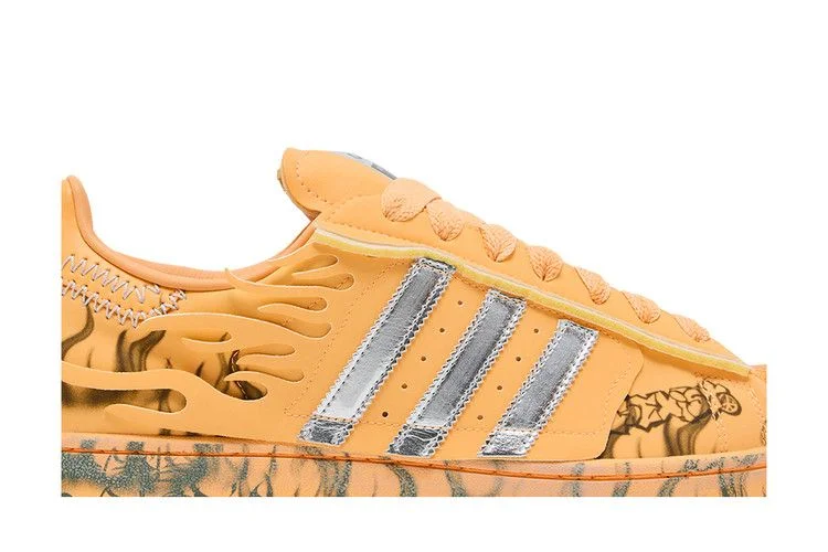 Кроссовки Hellstar x adidas Superstar 'Hazy Orange'