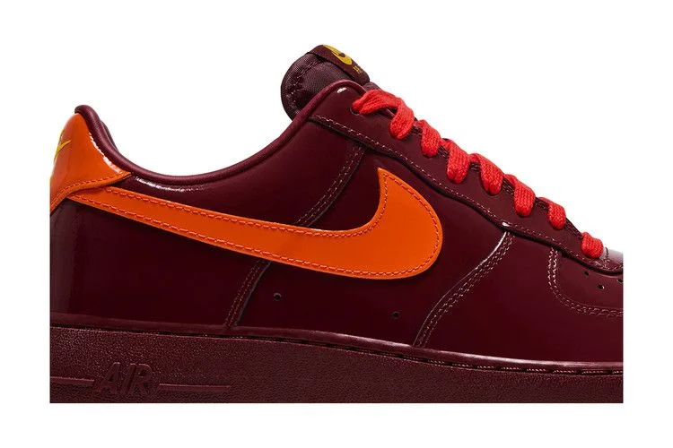 Кроссовки Nike Air Force 1 Low 'Patent Leather Dark Team Red'