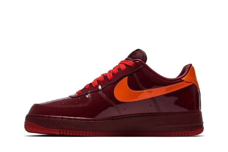 Кроссовки Nike Air Force 1 Low 'Patent Leather Dark Team Red'