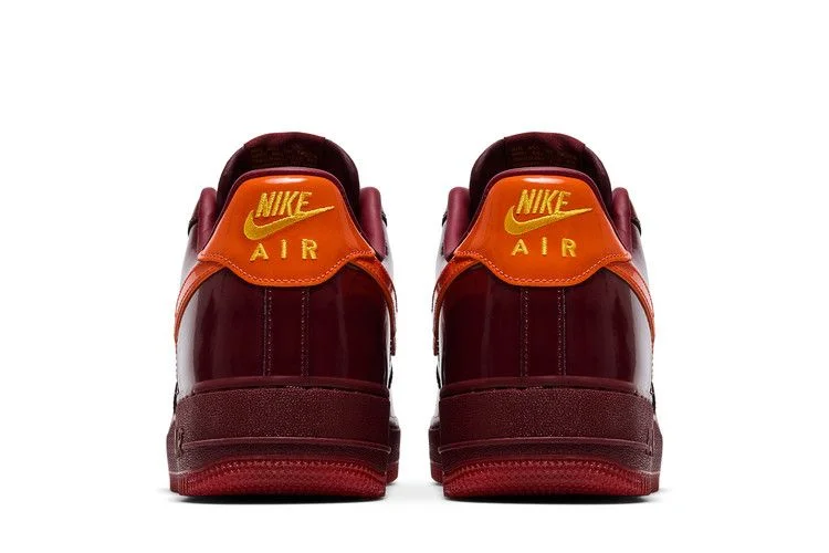 Кроссовки Nike Air Force 1 Low 'Patent Leather Dark Team Red'
