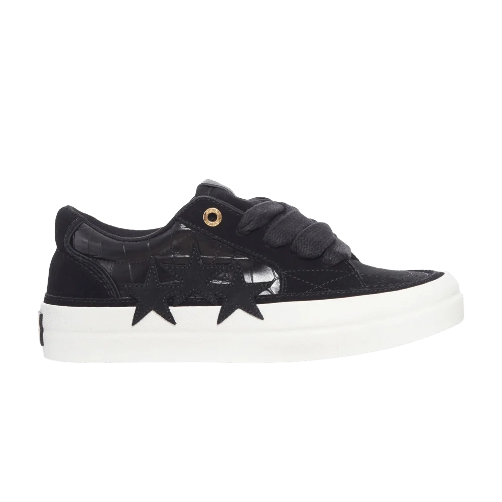 Кроссовки Amiri Sunset Skate Low 'Croc Debossed - Black'