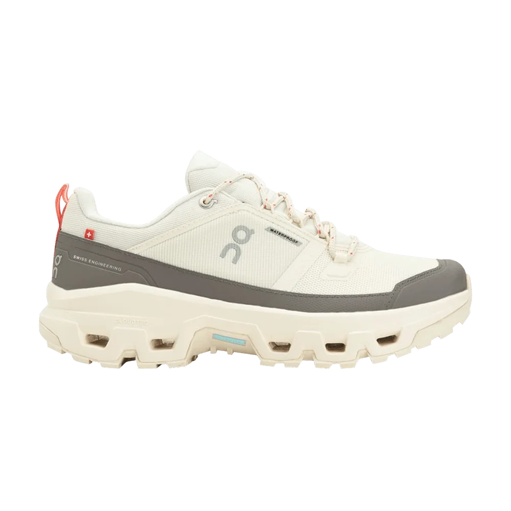 Кроссовки ON Cloudrock Low Waterproof 'Ivory'
