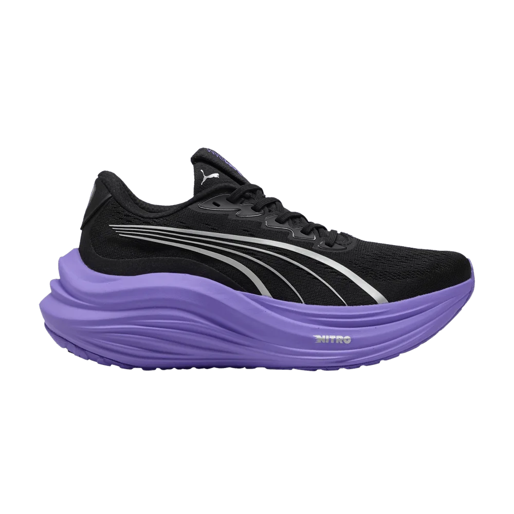 Кроссовки Puma Wmns MagMax Nitro 'Black Dark Amethyst'