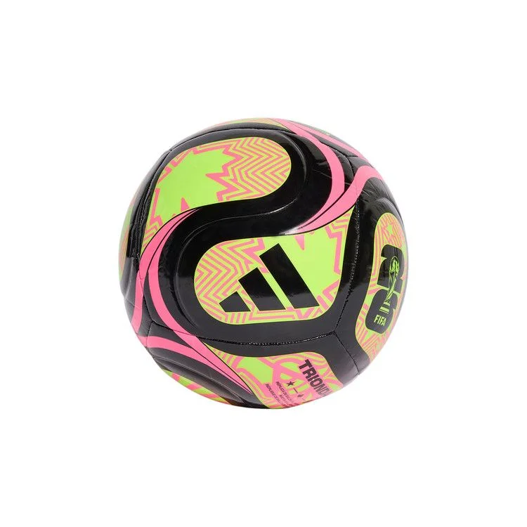 Кроссовки Adidas FIFA World Cup 26 Trionda Club Ball 'Black/Lucid Lemon/Lucid Pink'