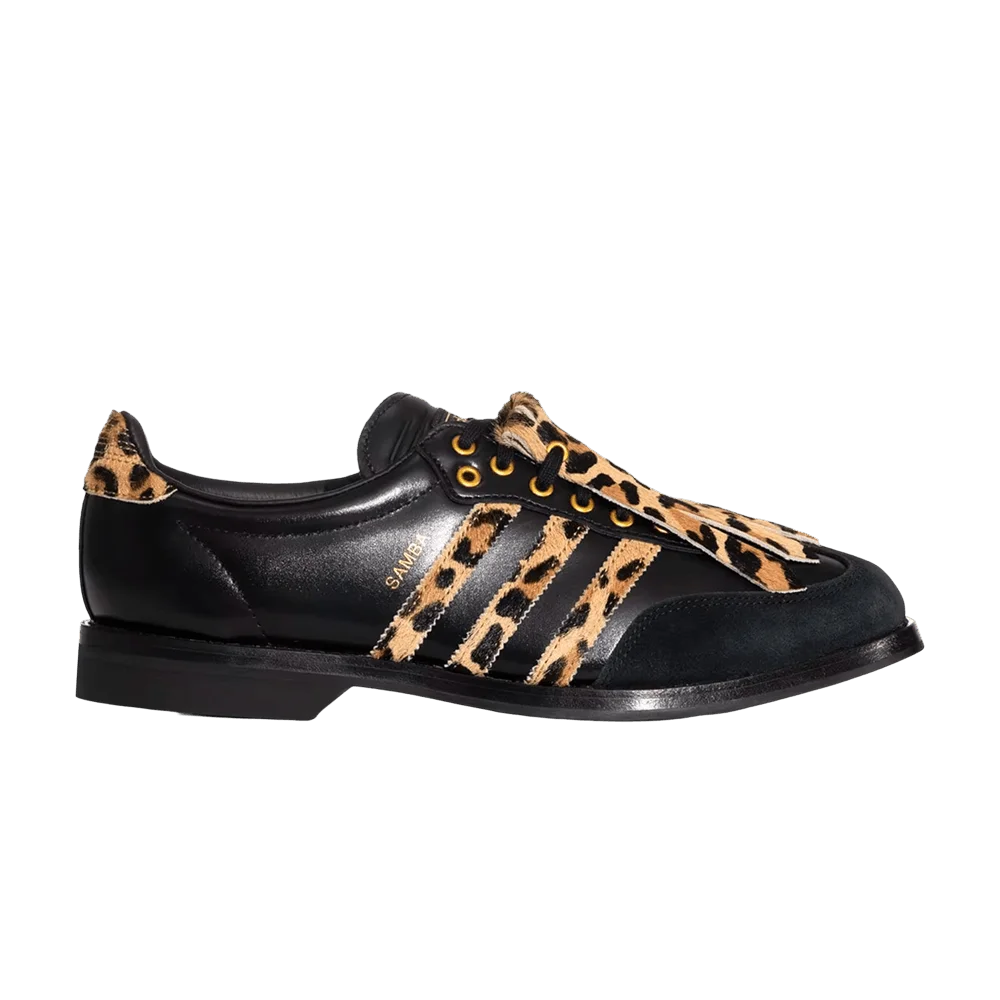 Кроссовки adidas Samba Bowling 'Core Black Supplier Colour Gold Metallic'