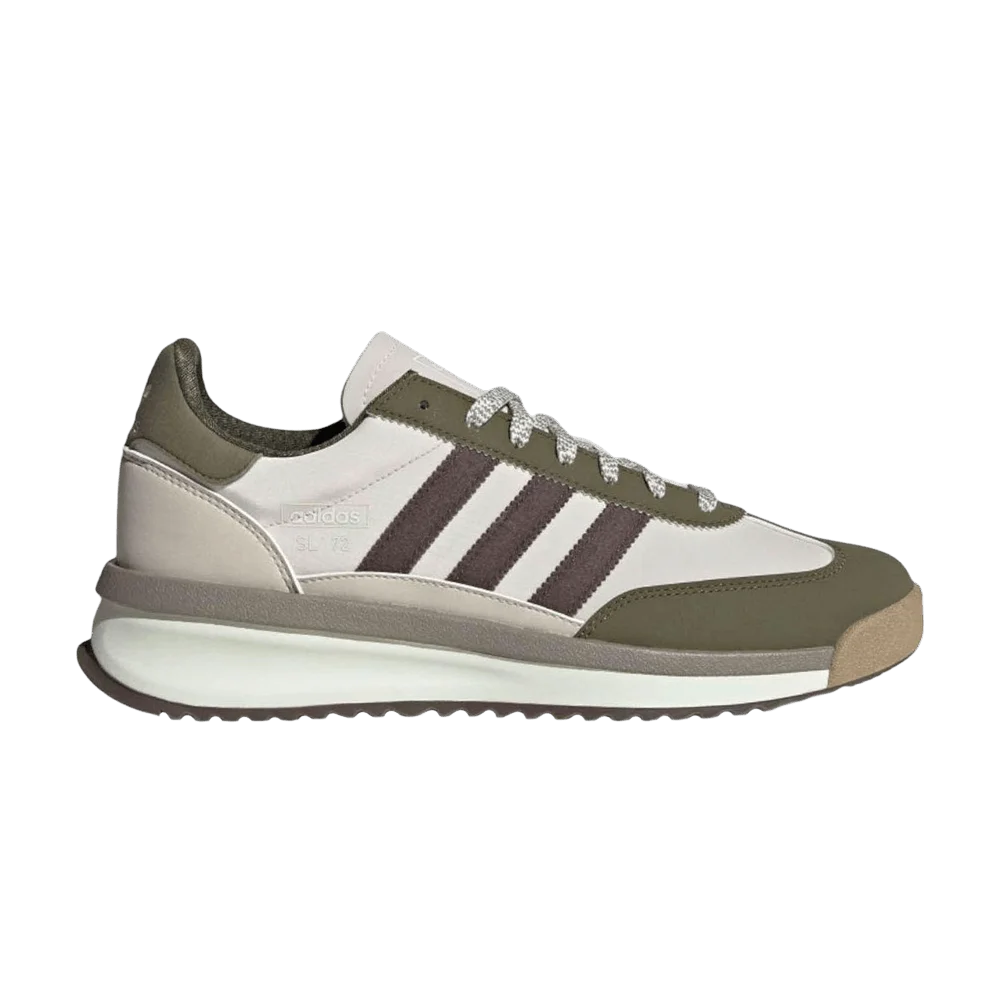 Кроссовки adidas SL 72 RTN 'Aluminium Brown Off White'