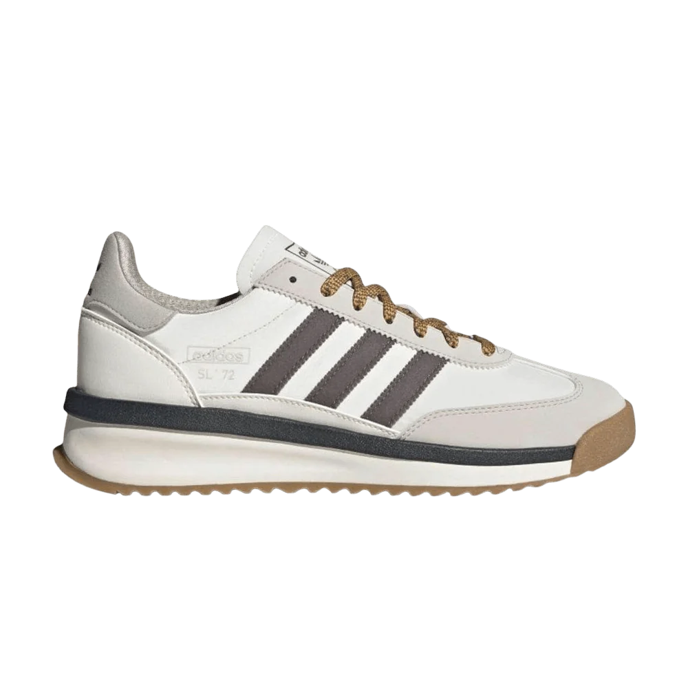 Кроссовки adidas SL 72 RTN 'Chalk White Charcoal Pre Yellow'