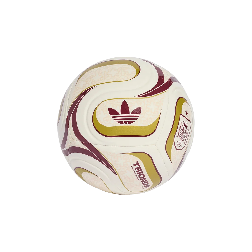 Кроссовки Adidas Trionda Spain Away Club Ball 'Off White/Team Coll Burgundy/Gold Metallic'