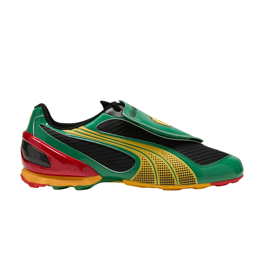 Кроссовки Ahluwalia x Puma V-S1 'Archive Green Yellow Sizzle'