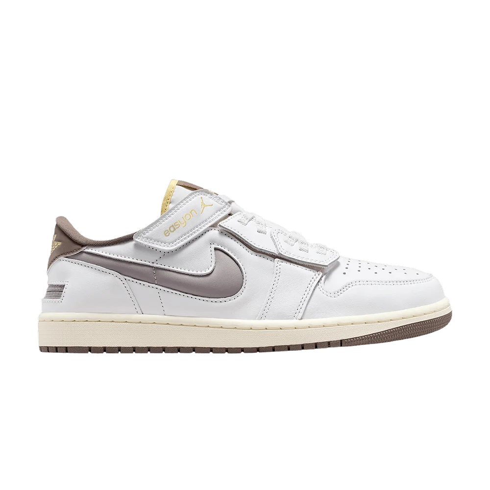 Кроссовки Air Jordan 1 Low Easyon 'Summit White Olive Grey'
