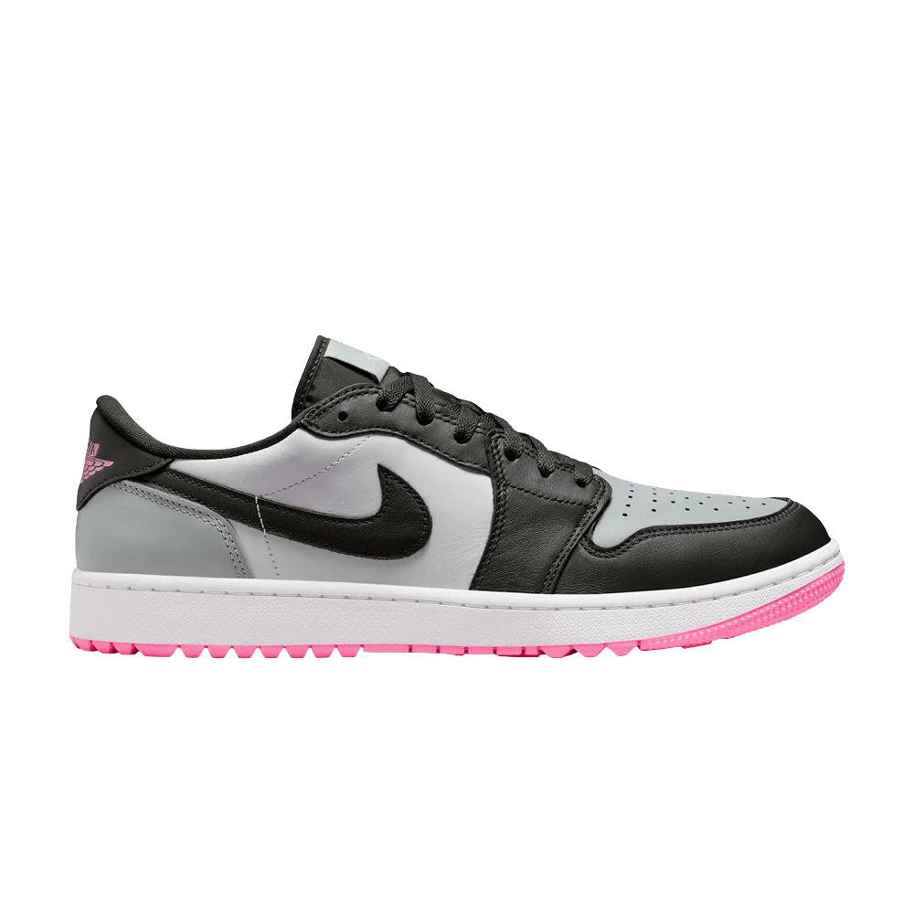 Кроссовки Air Jordan 1 Low Golf Spiked 'White Light Pumice'