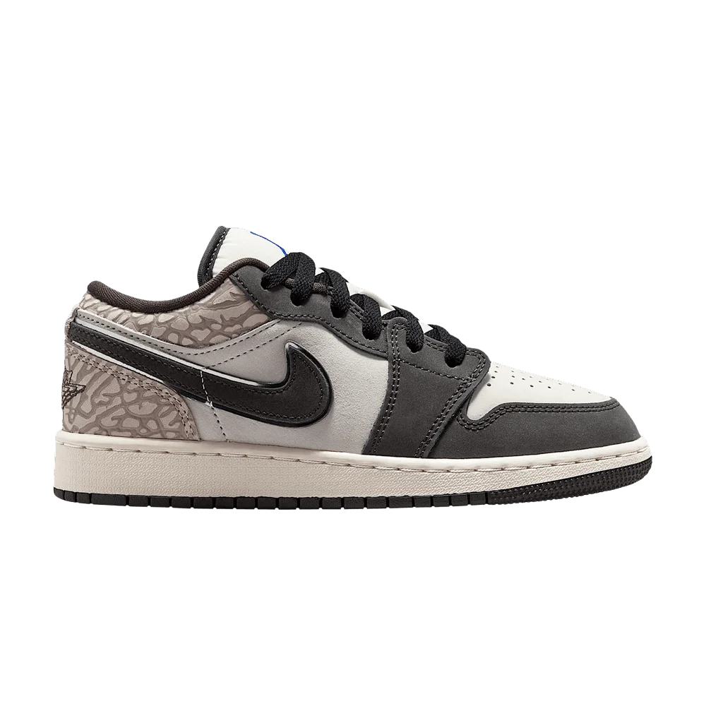 Кроссовки Air Jordan 1 Low SE GS 'Sail Deep Pewter'