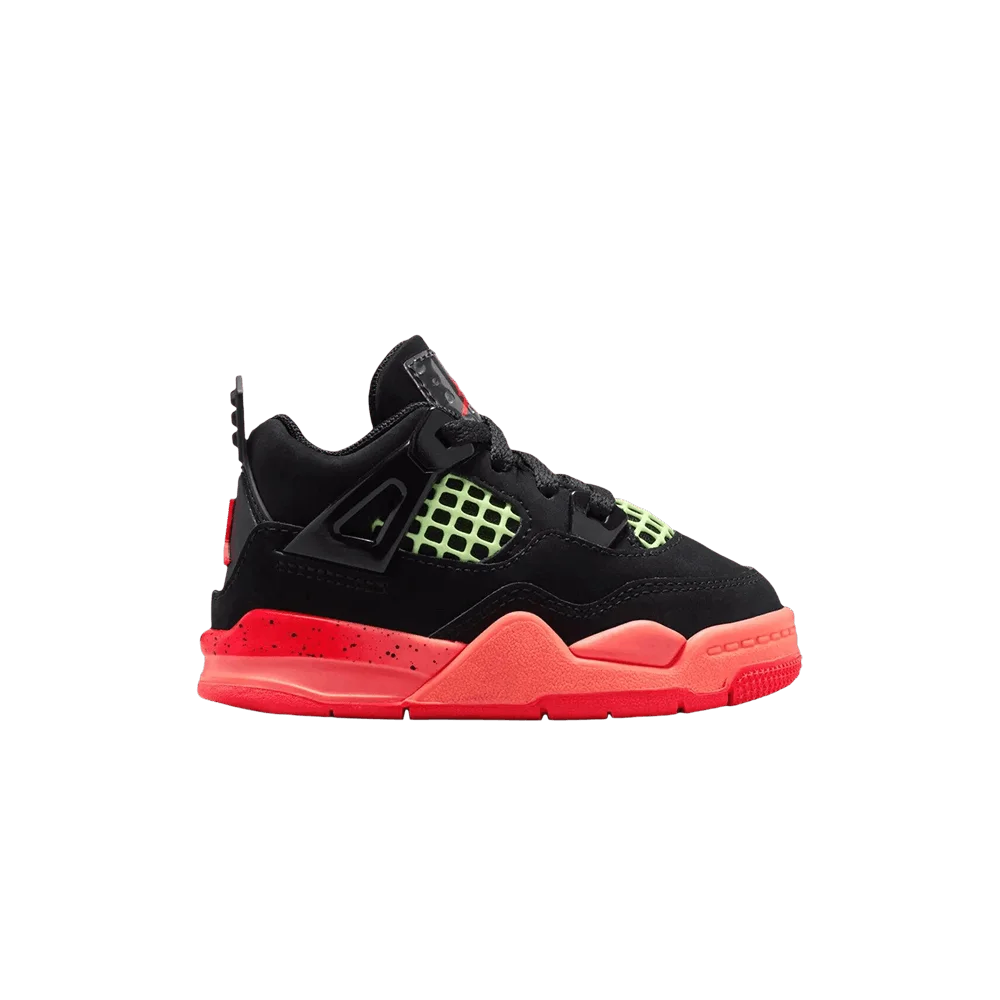 Кроссовки Air Jordan 4 Retro TD 'Black Infrared 23'