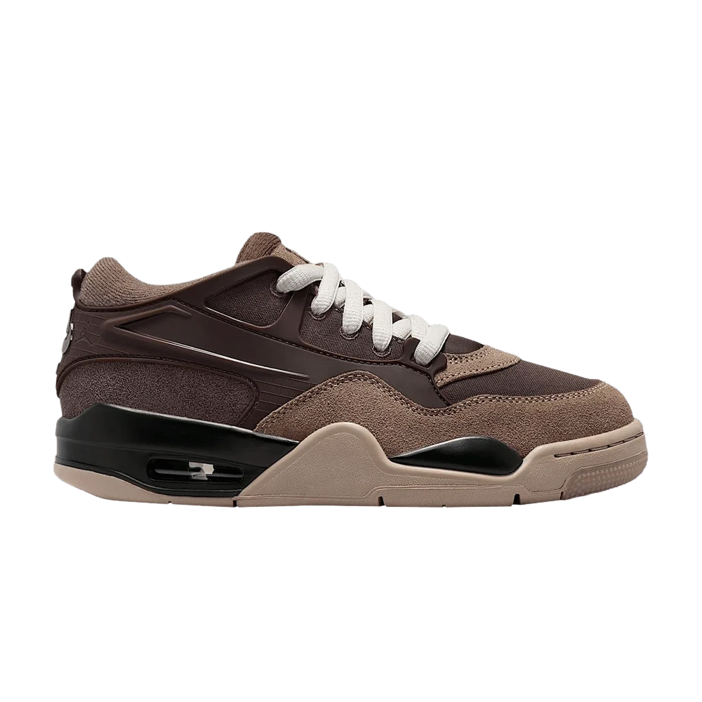 Кроссовки Air Jordan 4 RM GS 'Ironstone/Baroque Brown/Light Bone/Medium Olive'